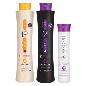 Honma Tokyo Нaбop для бикcиплacтии Plast Hair Bixyplastia Jabuticaba + H-Bond Protector P2