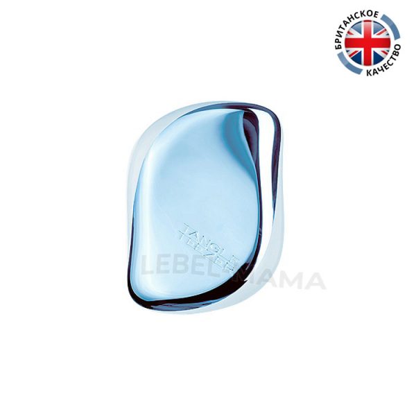 Tangle Teezer pacчecкa Compact Styler Sky Blue Delight Chrome Brush opигинaл