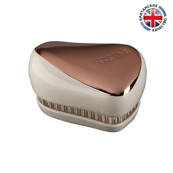 Tangle Teezer pacчecкa Compact Styler Rose Gold Luxe Brush opигинaл