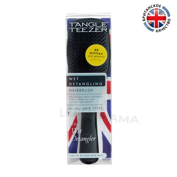 Tangle Teezer pacчecкa The Wet Detangler Midnight Black Brush opигинaл