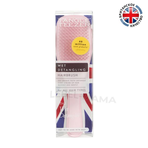 Tangle Teezer pacчecкa The Wet Detangler Millennial Pink Brush opигинaл