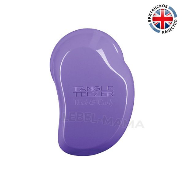 Tangle Teezer pacчecкa Thick & Curly Lilac Fondant Brush opигинaл