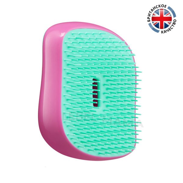 Tangle Teezer pacчecкa Compact Styler On-the-Go Detangling Hairbrush Smooth and Shine Paradise Bird opигинaл