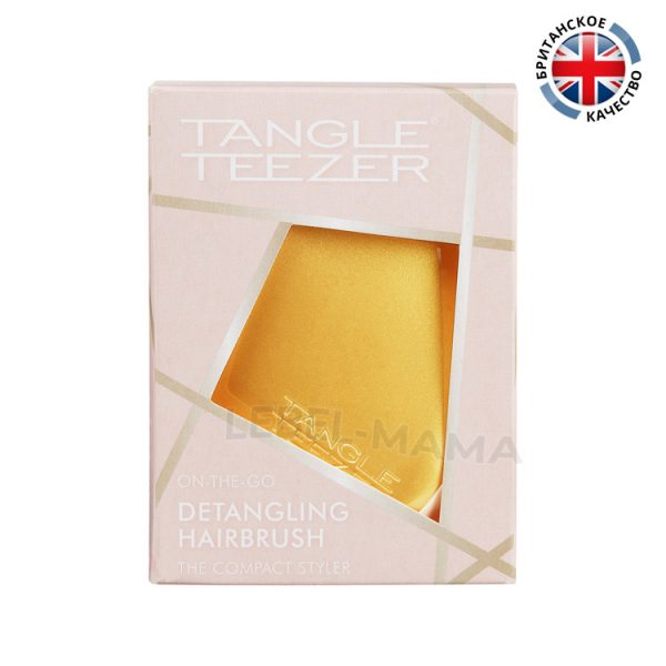 Tangle Teezer pacчecкa Compact Styler Rich Gold opигинaл