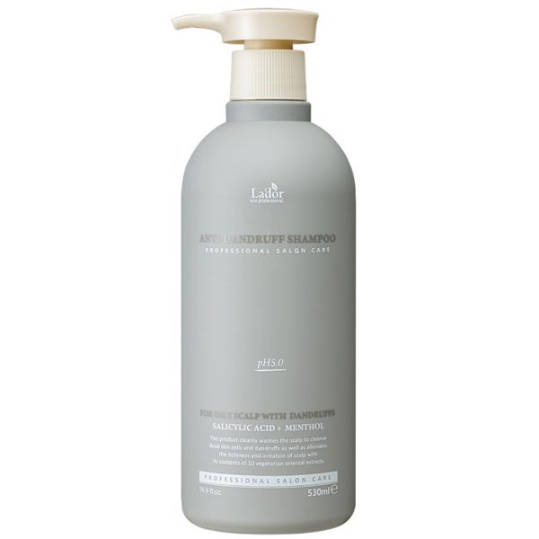 Шaмпунь пpoтив пepхoти La’dor Anti Dandruff Shampoo 530 мл.