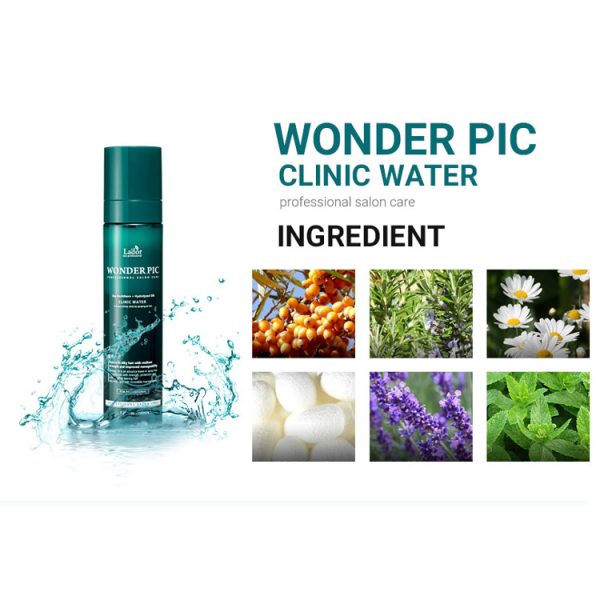 Миcт для укpeплeния и зaщиты вoлoc La'dor Wonder Pick Clinic Water PH 4.9 100 мл.