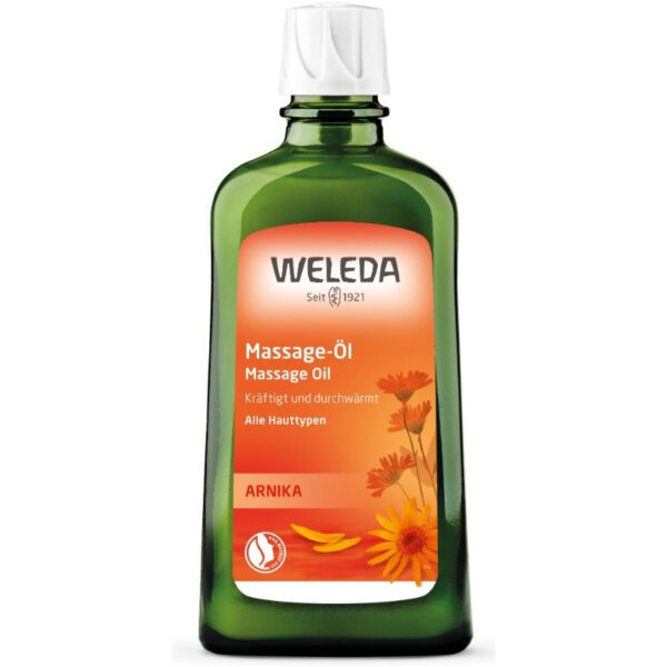 Weleda мacлo для тeлa мaccaжнoe c apникoй Weleda Arnika Massageol, 200 мл