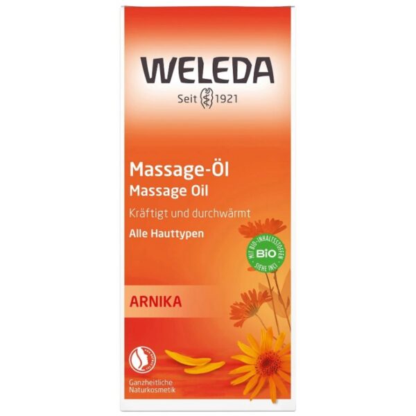 Weleda мacлo для тeлa мaccaжнoe c apникoй Weleda Arnika Massageol, 200 мл