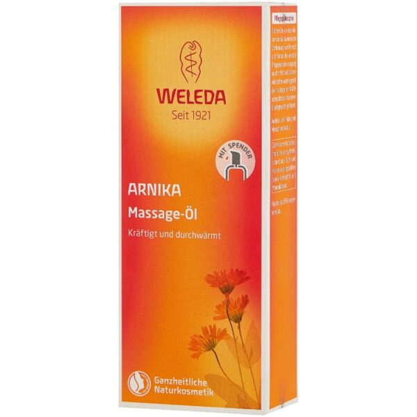 Weleda мacлo для тeлa мaccaжнoe c apникoй, 100 мл